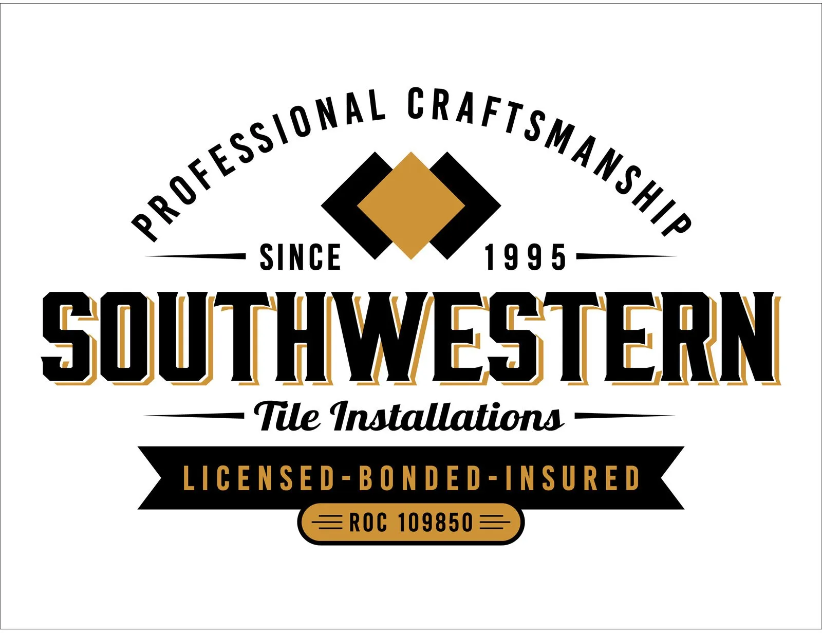 Michael Davison, owner and lead installer of Southwestern Tile Installations, on a job site.